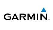 Garmin logo featuring a blue triangle accent.