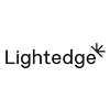 Lightedge* — the word "Lightedge" in black lowercase sans‑serif type with a small star/asterisk at the end, centered and displayed on a plain white background.