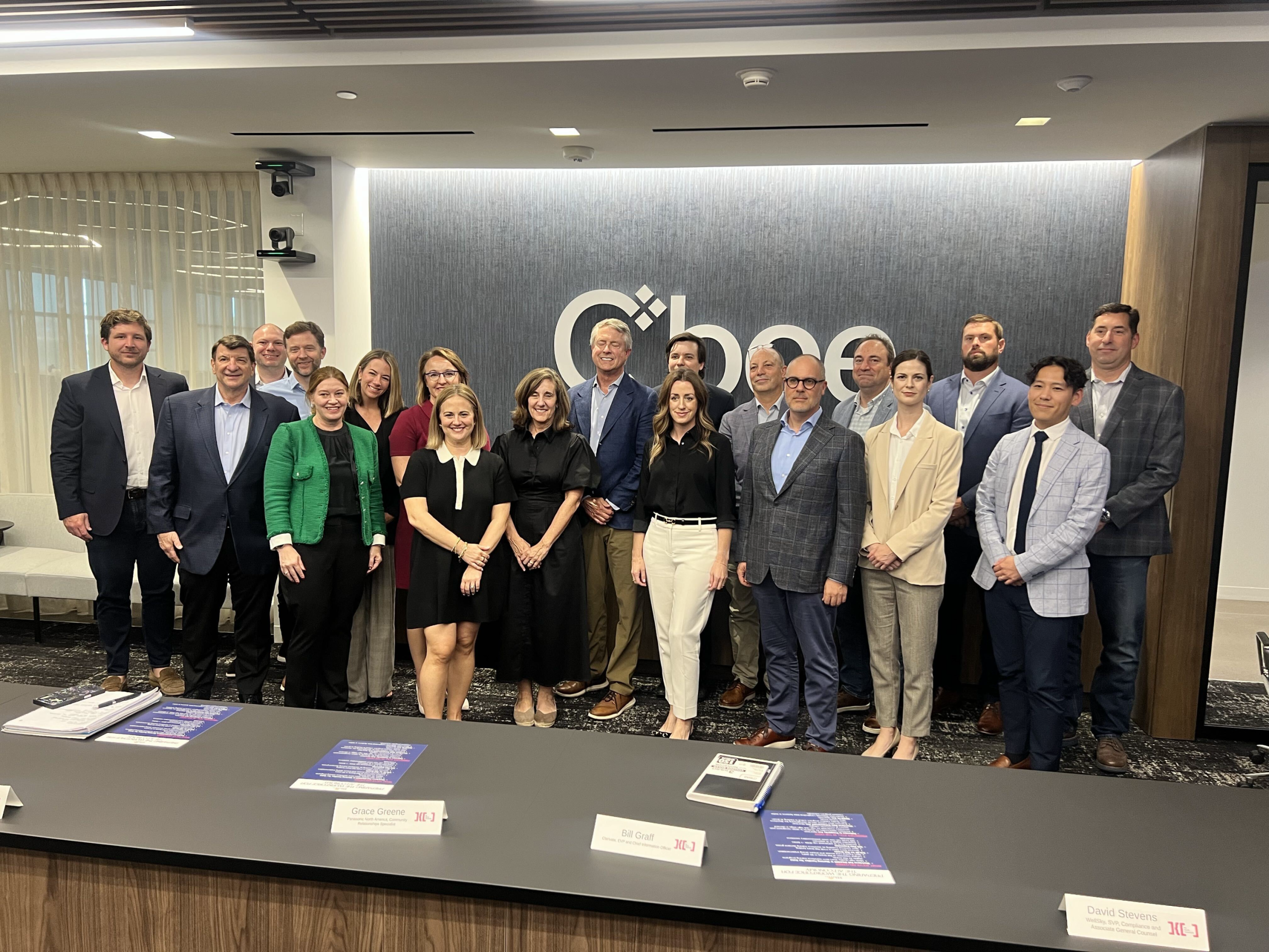 KC Tech Council leaders and lawmakers at a roundtable event